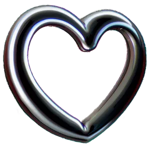 Simple Heart Outline Png 05252024 PNG image