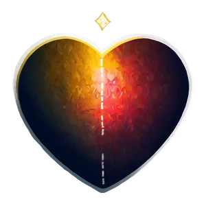 Simple Heart Sketch PNG Nuc