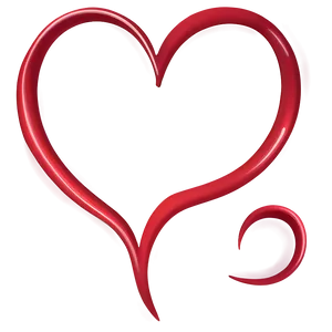 Simple Heart Vector Png Odn19 PNG image