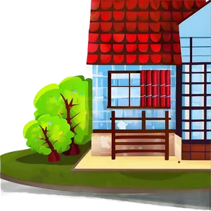 Simple House Clipart PNG Tmo48