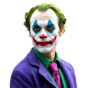 Simple Joker Makeup Png 06272024 PNG image