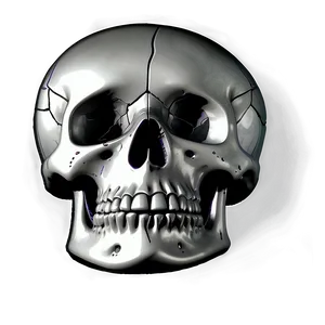 Simple Line Art Skull Png Kge PNG image