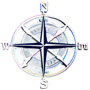 Simple Line Compass PNG 49 PNG