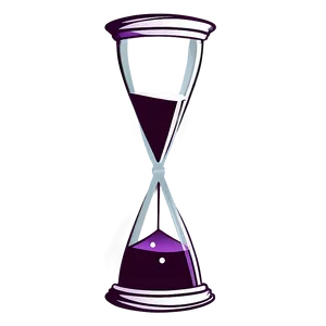 Simple Line Hourglass PNG Bjw70 PNG