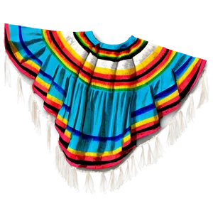 Simple Mexican Poncho PNG Lhh33 PNG