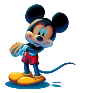 Simple Mickey Mouse Shadow Png Pma54 PNG image