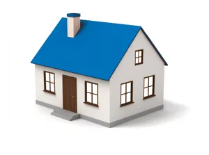Simple Model House Graphic