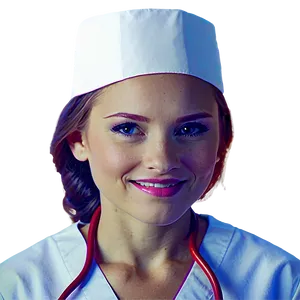 Simple Nurse Hat Png 06132024 PNG image