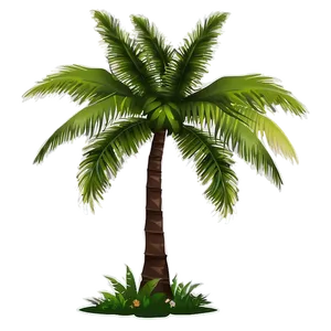 Simple Palm Tree Silhouette PNG Boa65 PNG