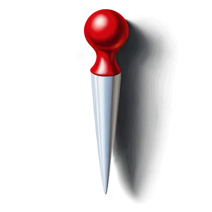 Simple Push Pin PNG 05252024