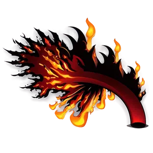 Simple Red Fire Clipart PNG 06252024 PNG