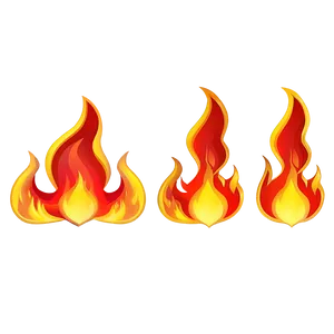 Simple Red Fire Clipart Png Omg52 PNG image