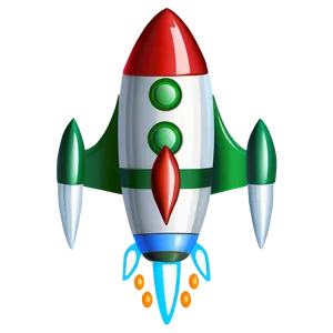 Simple Rocket Clipart Png 06272024 PNG image