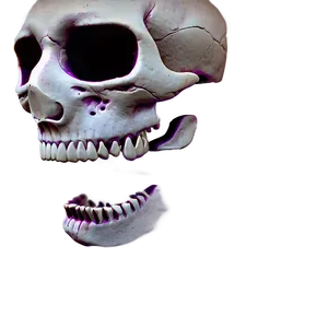 Simple Skull Artwork Png 06282024 PNG image