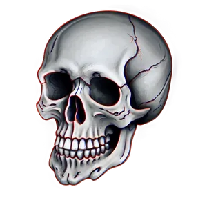 Simple Skull Doodle PNG Tqb42 PNG