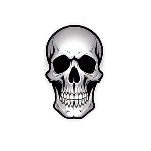 Simple Skull Logo PNG Tcg PNG