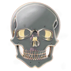 Simple Skull Silhouette PNG Xcm