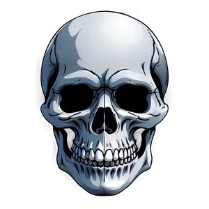 Simple Skull Vector PNG 06282024 PNG