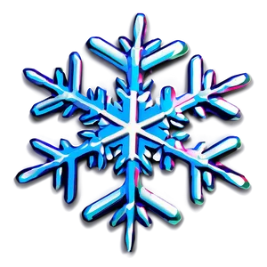 Simple Snowflake Visual Art PNG 06282024
