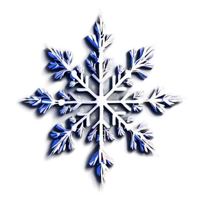 Simple Snowflake Visual Art PNG 06282024