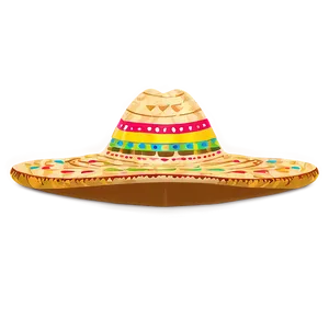 Simple Sombrero Hat PNG 06272024