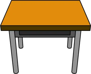 Simple Table Clipart PNG