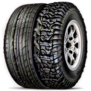 Simple Tire Tracks PNG 06202024