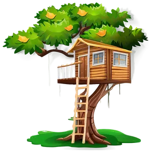 Simple Tree House Png 76 PNG image