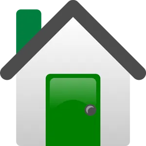 Simple Vector House Icon PNG