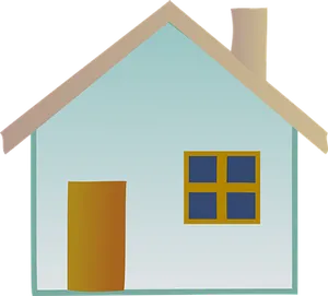 Simple Vector House Illustration