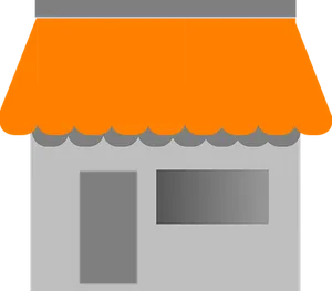 Simple Vector House Illustration PNG image