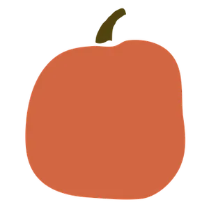 Simple Vector Pumpkin PNG image