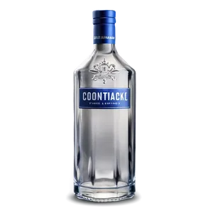 Simple Vodka Bottle PNG Tai