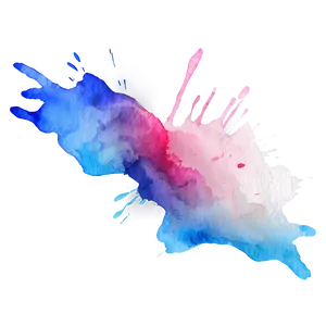 Simple Watercolor Splash PNG 06232024 PNG