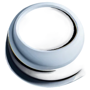 Simple White Circle Graphic Png 05042024 PNG image