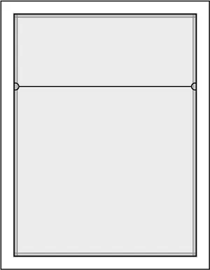Simple Window Frame Design PNG image
