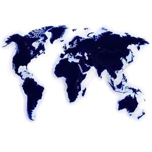 Simple World Map Outline Png Bux PNG image