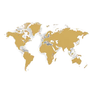 Simple World Map Outline PNG Ggj41 PNG