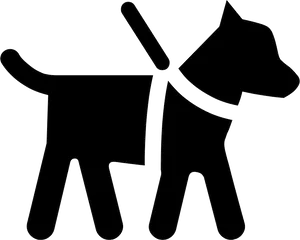 Simplified Dog Line Art