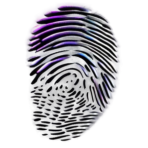 Simplified Fingerprint Silhouette Png Nqa75 PNG image