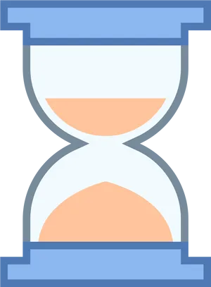 Simplified Hourglass Vector