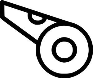 Simplified Whistle Icon
