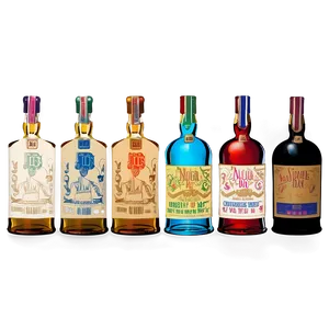 Simplistic Liquor Bottle Aesthetic PNG 33 PNG