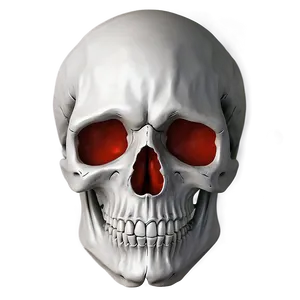 Simplistic Skull Logo PNG 06282024 PNG