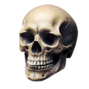 Simplistic Skull Tattoo PNG Muf PNG