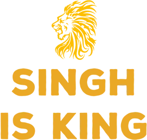 Singh Is King Lion Logo