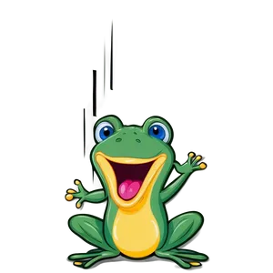 Singing Frog Cartoon Png Fxg PNG image