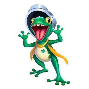 Singing Frog Cartoon Png Jpe49 PNG image