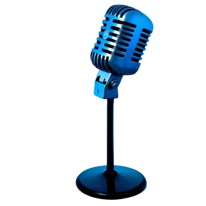 Singing Microphone On Stand Png 06282024 PNG image