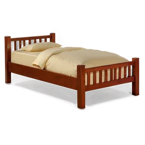 Single Bed Minimalist Png Skc79 PNG image